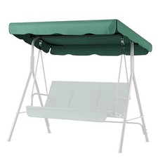 Canopy for Outdoor Swing - 66" X 45" 2 Seat Bench Glider Swings Shade Fabric ...
