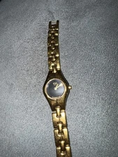 Esq Swiss Women's Watch Gold With Black Face