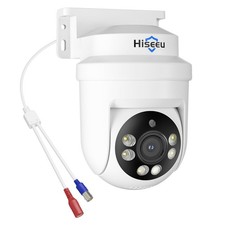 Hiseeu 5MP HDTVI Dome PTZ Home Surveillance Cameras with 355 pan and 90 til...