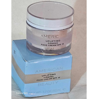 American Beauty Uplifting Firming Face Cream SPF 15 For All Skin Type 1.7 Oz