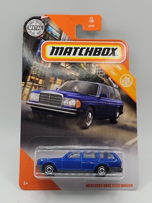 Matchbox MBX City Mercedes Benz S123 Wagon Blue 