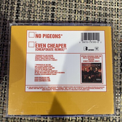 No Pigeons / Even Cheaper, Sporty Thievz - (Compact Disc) | eBay