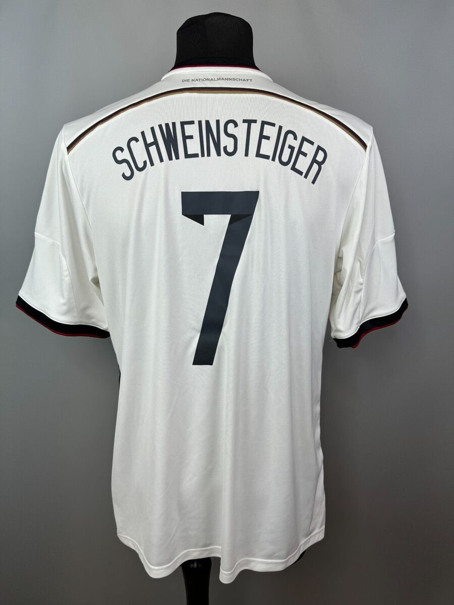 GERMANY 2014 2015 SCHWEINSTEIGER HOME SHIRT FOOTBALL SOCCER GERMANY 2014 2015 SCHWEINSTEIGER HOME SHIRT FOOTBALL SOCCER
