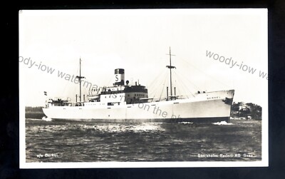 ca1202 - Schweden - AB Svea Frachtschiff - Berkel - Baujahr 1946 - Postkarte 5,5 x 3,5