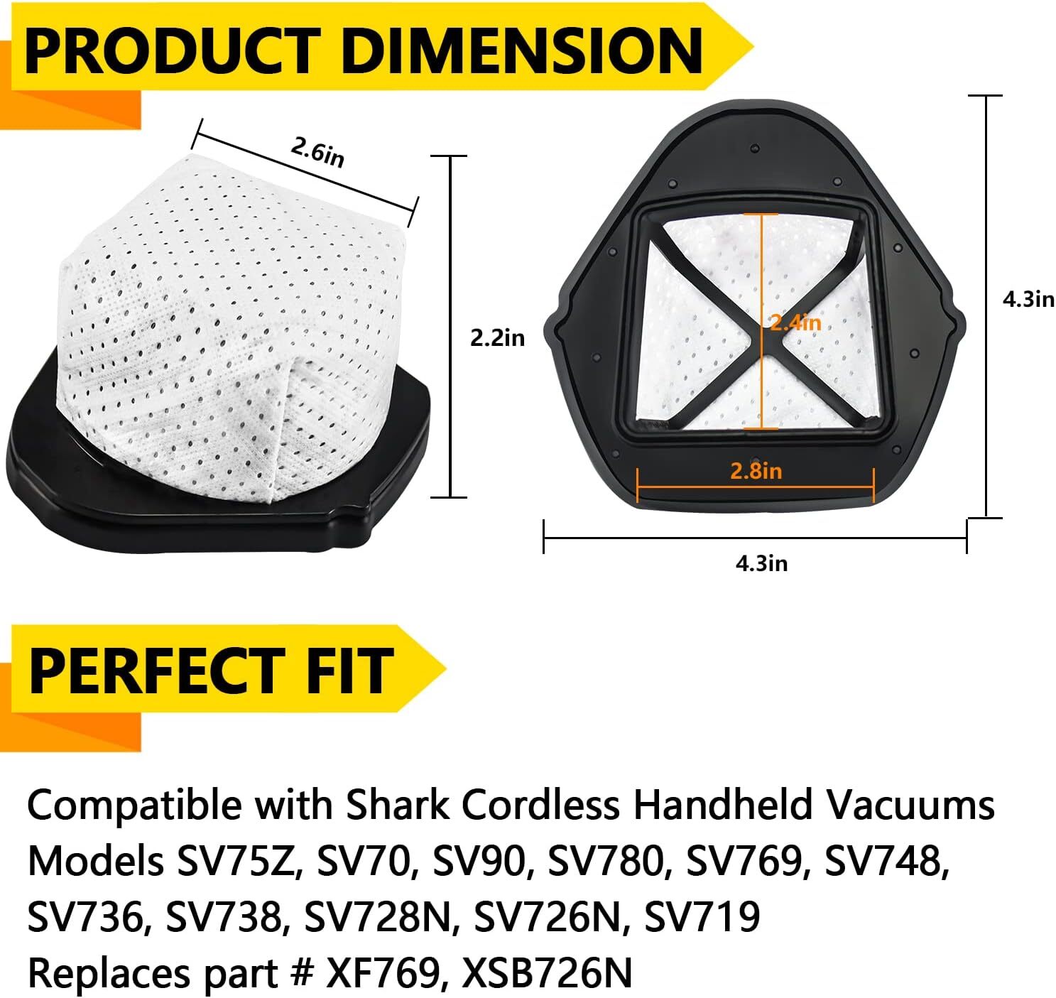 HQRP Adattatore Ca Per Shark SV-780 SV780 1053FI KU2B-240-0200D - Foto 12