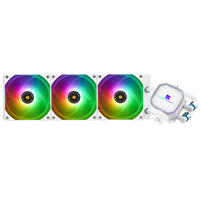 Thermalright Frozen Prism360 WHITE ARGB Cpu-Flüssigkeitskühler,Effiziente Pwm-Ge
