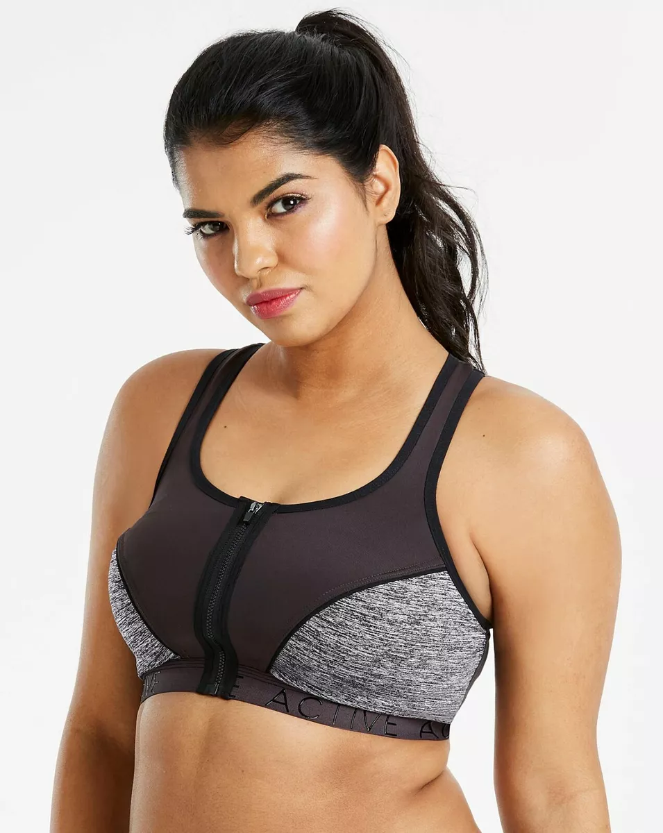 BNWT Simply Be Pretty Secrets High Impact Racerback Sports Bra UK