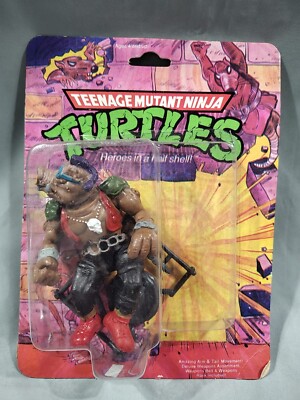TMNT Bebop Teenage Mutant Ninja Turtles Argentina Bootleg Splinter wrong card