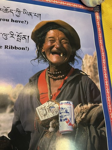 TIBET - Nastro Blu Pabst, Stampa Poster Unica, Pubblicità Birra a ChangLand ? - Foto 7 di 11
