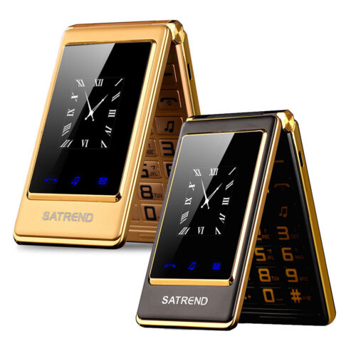Reloj de teléfono celular con doble SIM para teléfono celular desbloqueado pantalla grande negocios para hombres mayores - Imagen 1 de 14