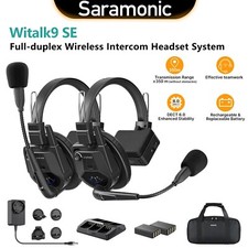 Saramonic Witalk9 SE Full-Duplex Wireless Intercom System Communication Headset