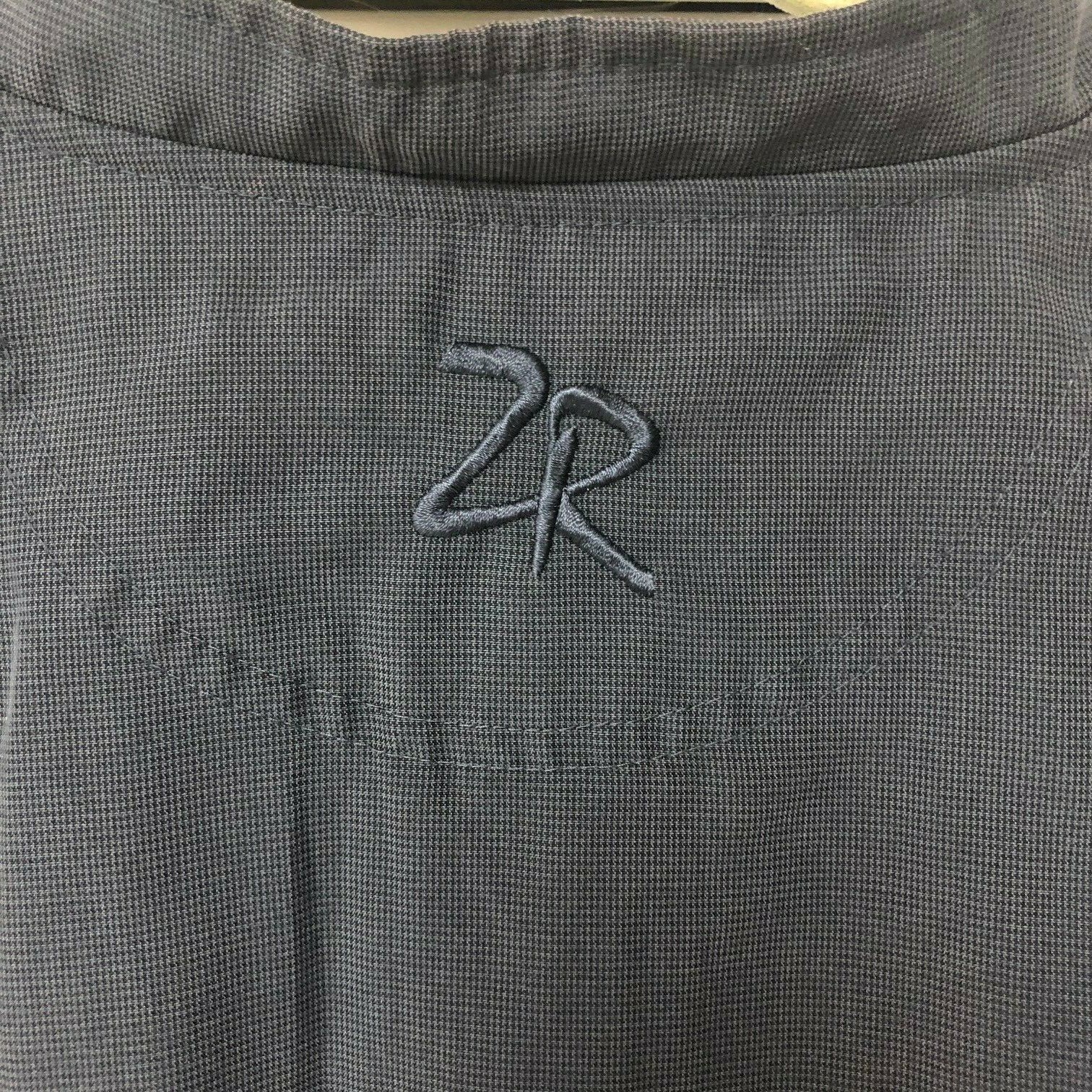 ZERO Restriction Golf Pullover Men M Gray USA Red… - image 6