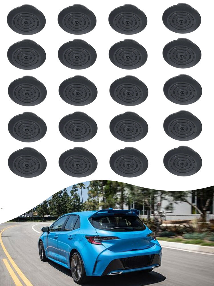 20x Car Side Skirt Clips Fender Drainage Hole Covers for TOYOTA Corolla