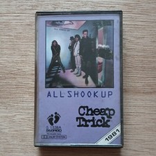 CHEAP TRICK - All Shook Up - Rare Malaysia Cassette Footprint