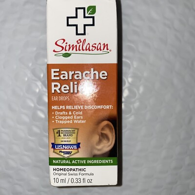 Similasan Earache Relief Ear Drops 10 ml EXP 9/28
