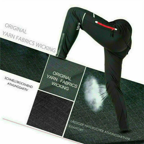 Herren Fahrradhose Sportswear Reflektierende Wasserdichte MTB Fahrradhose - Bild 9 von 11