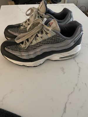 Nike Air Max 95 Now GS 'Pure Platinum Black Größe 5,5