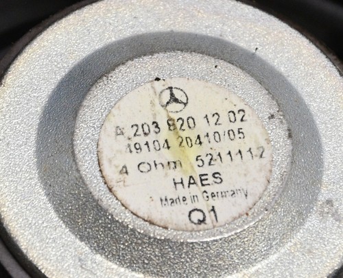 Altavoz delantero izquierdo a2038201202 c230 compresor original mercedes - Imagen 4 de 6