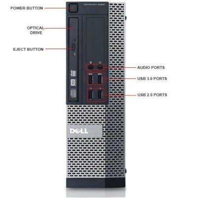 Dell Optiplex 9020 SFF i5-4570 QC 3.20Ghz 8GB Ram 128Gb SSD Win 10