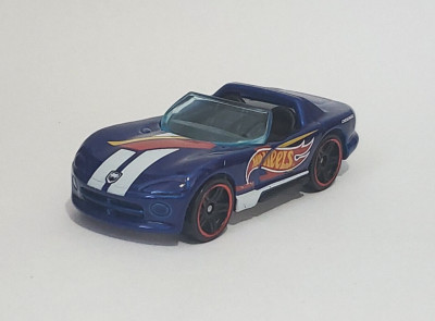 2022 Hot Wheels Loose DODGE VIPER RT/10 #208/250 HW Then and Now 3/10 (Blue)