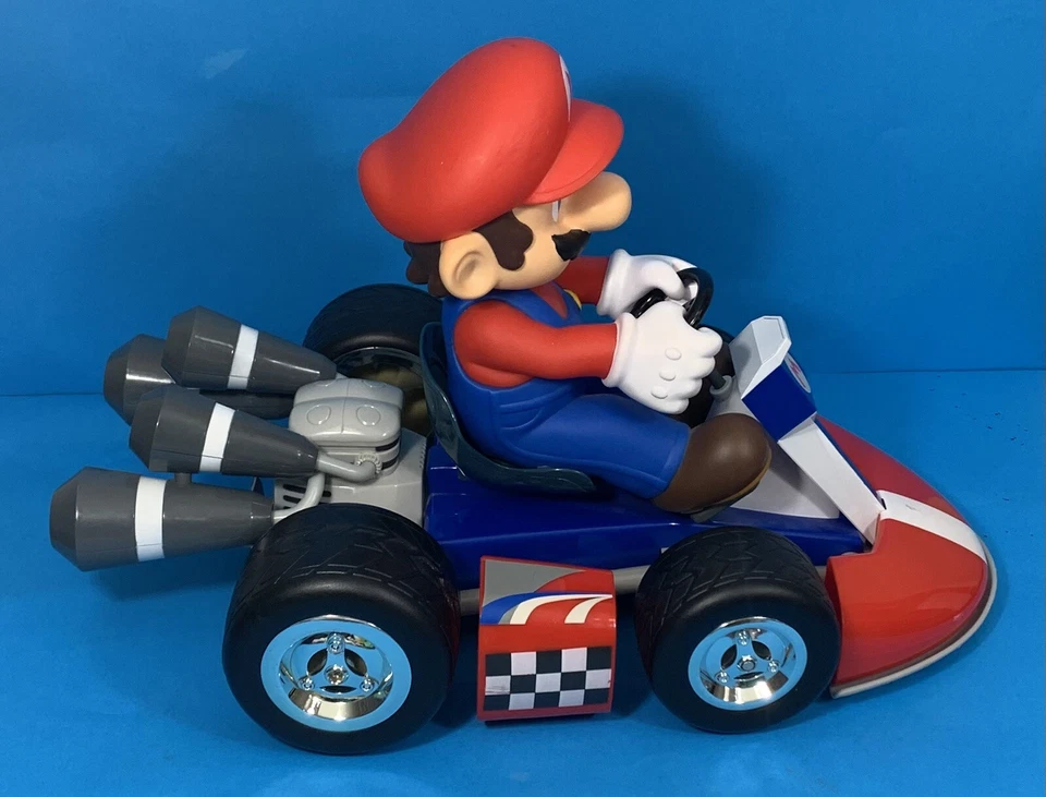 Mario Kart Radio Control RC Car Mario Large Size 17" - Untested - Fast Ship! - Image 2 of 4