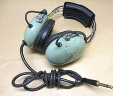 David Clark Listen Only Audio Headphones Headset H7050 Over the Head