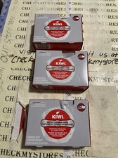 3X KIWI INSTANT CLEANING WIPES 12-Individual Wipes REMOVES STAINS ALL SHOE TYPES
