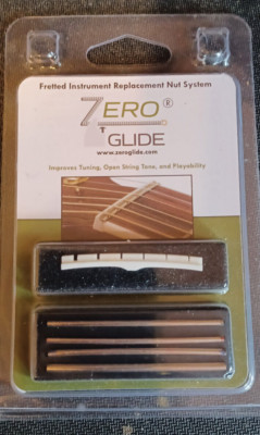 NEW Gold Tone Zero Glide Replacement Slotted Nut For Fender Guitars - ZS-7F