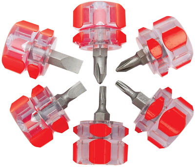 PERFORMANCE TOOL 6pc Mini Stubby Screwdriver WIL1420