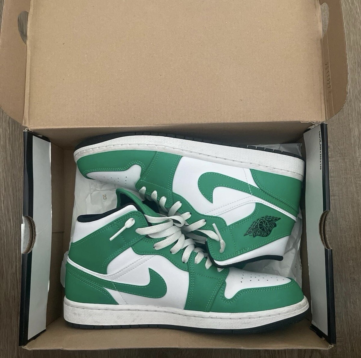 Air Jordan 1 Mid Lucky Green [10] | eBay display picture 2