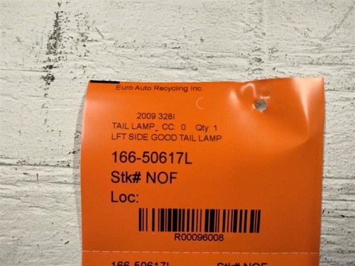 2007-2010 BMW 328i 335i E92 PASSENGER RH Side Coupe Quarter Panel Tail Lamp OEM - Picture 8 of 8