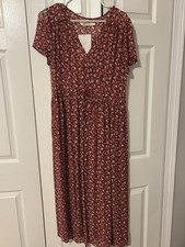 Christy Dawn The Simple Dawn Midi Dress Sz S