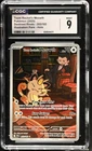 Pokémon GRADED Team Rocket's Meowth 203/182 Destined Rivals IR 9 CGC ENGLISH