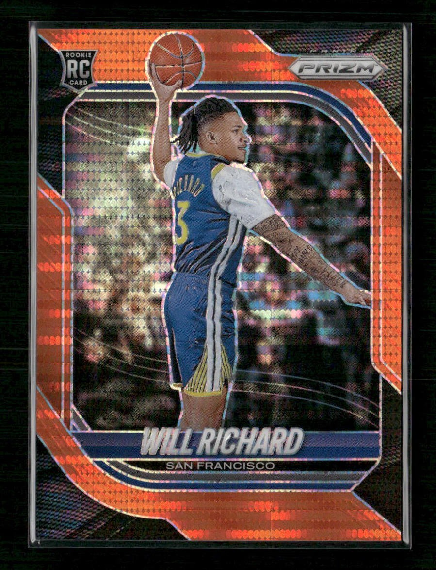 2025-26 Prizm Will Richard RC Orange Pulsar #/175 #45