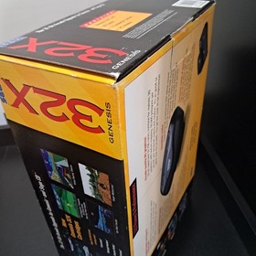 Complete In Mint Box SEGA GENESIS 32X CONSOLE CiB All Inserts Manual Accessories