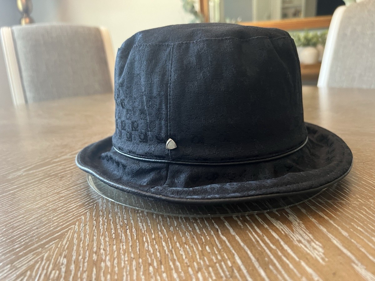 Liz Claiborne Black Bucket Hat One Size Measures 7” Inside  display picture 1