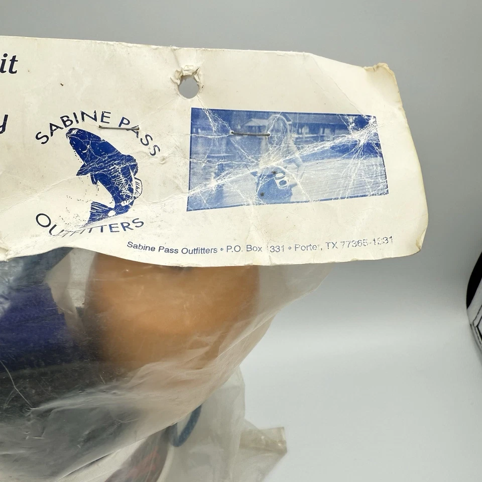 Vintage Sabine Pass Wade Belt Kit Fishing Stringer Rod Holder Koozie USA - Image 4 of 4