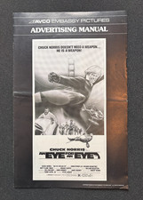 Chuck Norris "An Eye for an Eye" (1981) AVCO Embassy Pressbook - 10 Pages