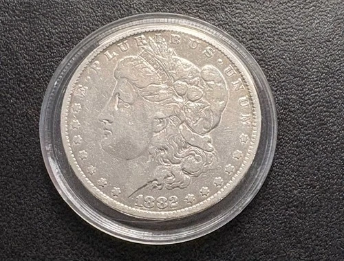 🔥1882-0 Morgan Dollar 90% Silver CoinSnap analysis is Fine to AU🔥
