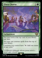 Elven Chorus - #160 - Lord of the Rings - NM MTG