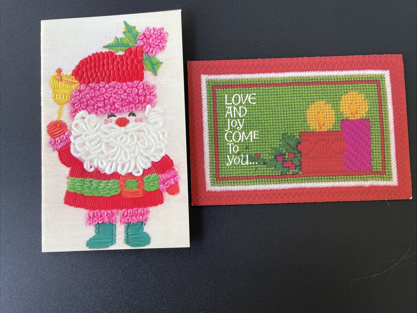 Vintage Christmas Card Lot Unused Partridge Tree Santa Buzza Norcross Regency