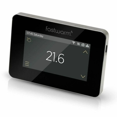 Fastwarm Touchscreen Thermostat - SCHWARZ (16 Ampere) schneller Versand 24 Stunden Tracked RM