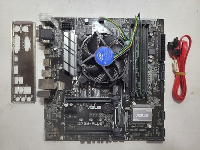 Asus PRIME H270M-PLUS Pentium G4400, 4GB RAM, IO Shield *READ #1382