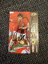 MIGUEL MOSTIO - BARNSLEY FC FOOTBALL SIGNED PANINI CARD