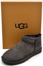 UGG Womens Classic Ultra Mini Boots  Grey  1116109-GREY  Authentic New
