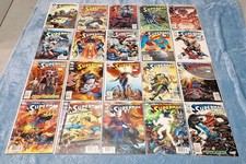 Superman DC Comics Lot Of 20 Newsstands Jim Lee Busiek Low Print Runs Free Ship!