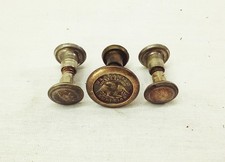 Vtg Warranted Superior hand saw handle brass ...