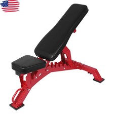 Foldable Dumbbell Bench Weight Training Fitness Incline Bench Adjustable Workout