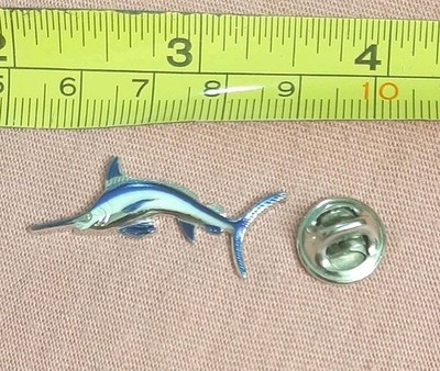 Ocean City Maryland MD Swordfish Marlin Fishing Lapel Pin