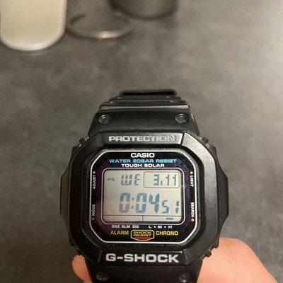 CASIO G-SHOCK G-5600E Tough Solar Watch Black
